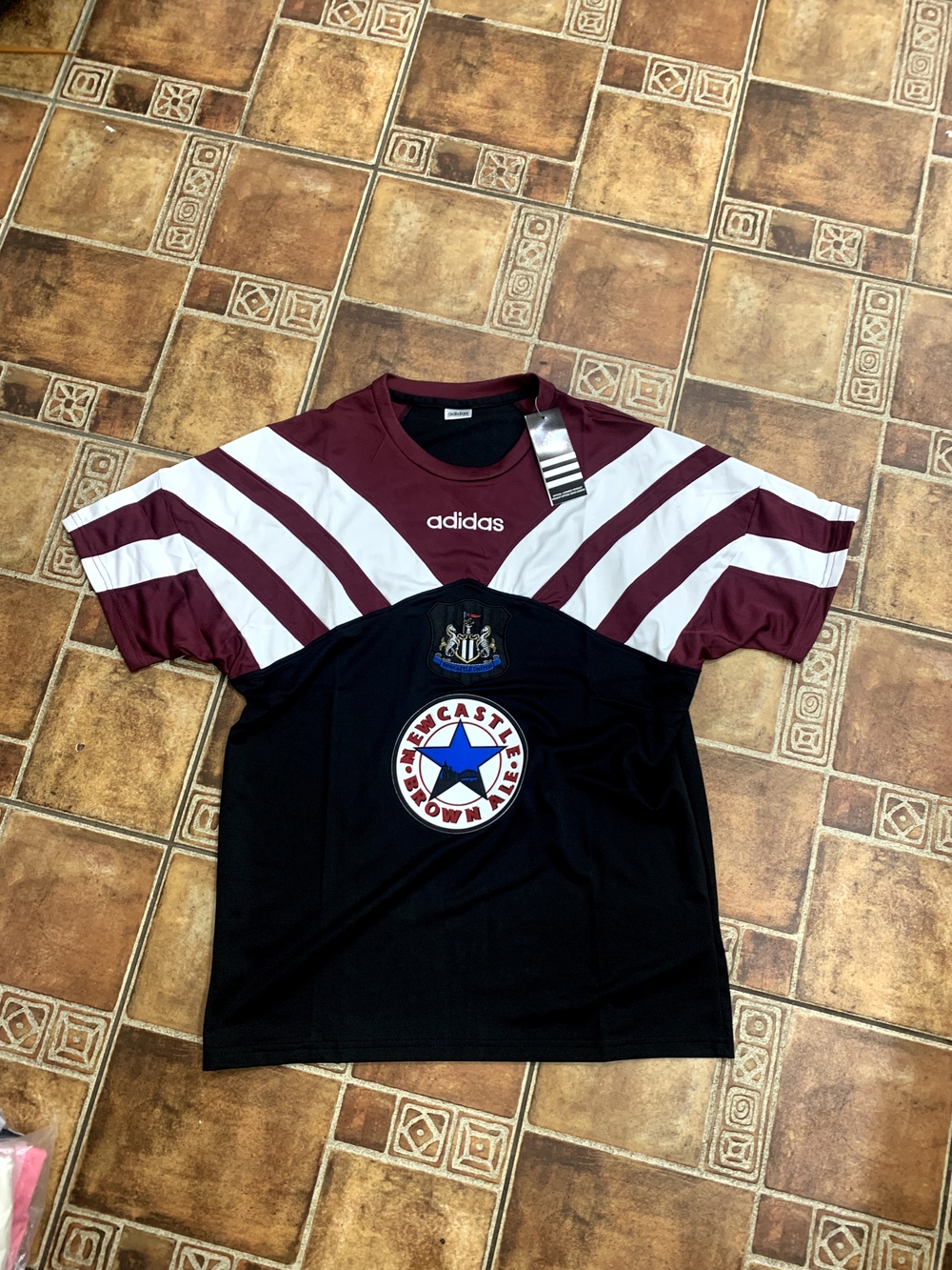 adidas Newcastle United 1995/96 Training Jersey Size M